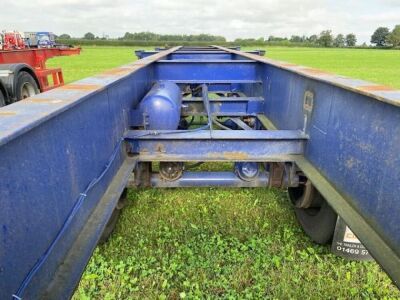 1988 Peak Triaxle 40ft Skeletal Trailer  - 8