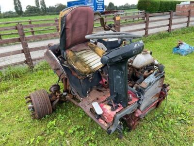 6 Cyl AEC Engine and Gearbox in Front Chassis Section 