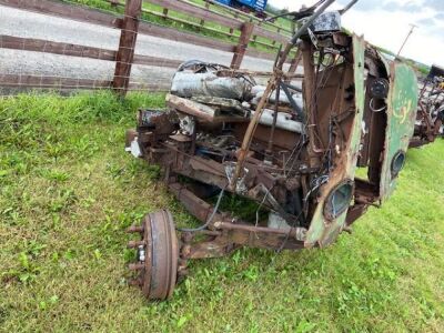 Albion 4 Cyl Diesel Engine and Gearbox in Chassis Section  - 3