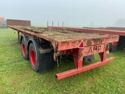 1977 AHP Tandem Axle 30ft Flat Trailer  - 4