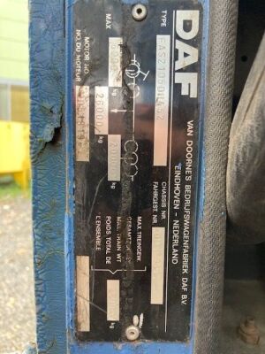 1987 DAF 2100 6 x 2 Mobile Crane - 12