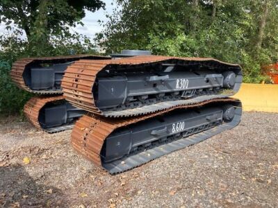 Cat 322C Excavator Under Carriage and Tracks, Complete