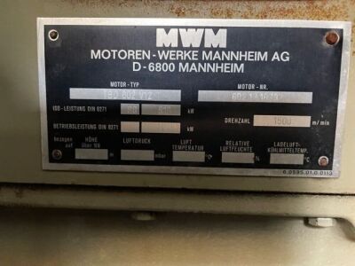 MWM 630KVA Generator - 9