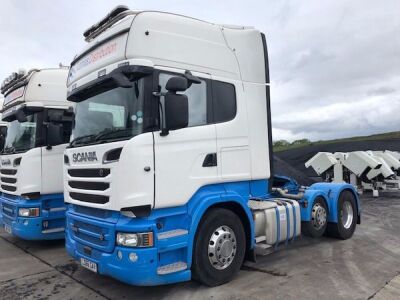 2016 SCANIA R580 6x2 Mini Midlift Tractor Unit