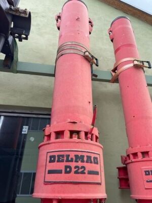 Delmag D22 Hydraulic Piling Hammer - 3