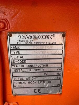 1998Sandvik Tamrock Power Track Pantera Rockpilot 1100 Surface Drilling Rig - 11