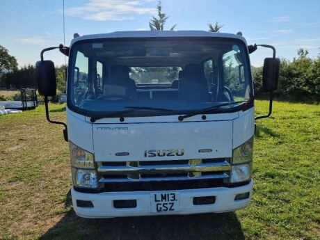 2013 Isuzu N75 190 Crew Cab Tilt & Slide - 6 Passenger