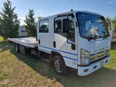 2013 Isuzu N75 190 Crew Cab Tilt & Slide - 6 Passenger - 2