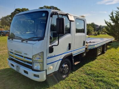 2013 Isuzu N75 190 Crew Cab Tilt & Slide - 6 Passenger - 3