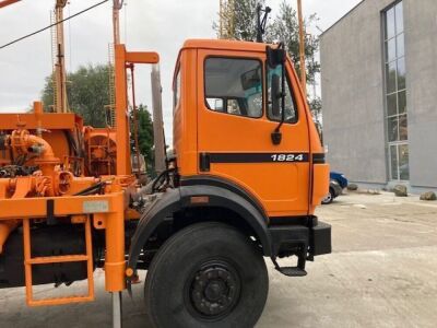 Mercedes 4x4 DB 2031 Water Drilling Rig - 8