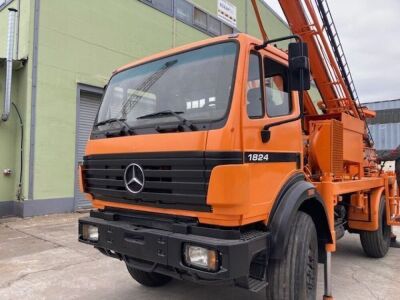 Mercedes 4x4 DB 2031 Water Drilling Rig - 9