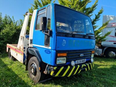 1986 Ford Cargo 4x2 Spec Lift 