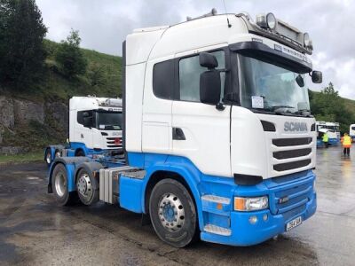 2014 SCANIA R490 Highline 6x2 Mini Midlift Tractor Unit