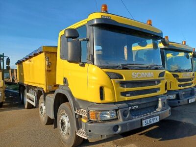 2016 Scania P370 4x4 Tipper Weightlifter Insulated Body