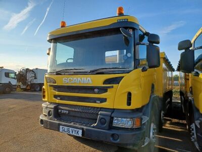 2016 Scania P370 4x4 Tipper Weightlifter Insulated Body - 2