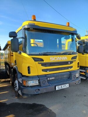 2016 Scania P370 8x4 Weightlifter Body Tipper