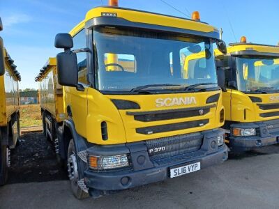 2016 Scania P370 8x4 Weightlifter Body Tipper