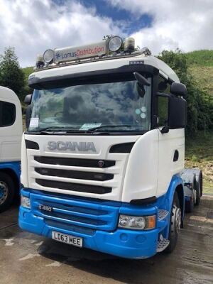 2013 SCANIA G480 6x2 Mini Midlift Tractor Unit - 3