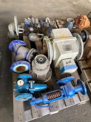 Pallet of Valves and Water Metersﾠ