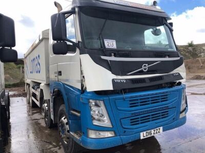 2016 VOLVO FM 460 Euro 6 8x4 Tipper - 2