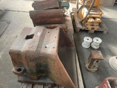 Cast Helmet Parts for Piling Hammerﾠ