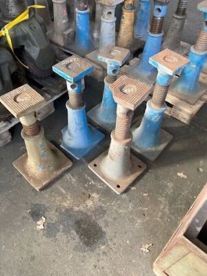 5 x Heavy Duty Adjustable Machinery Standsﾠ - 2