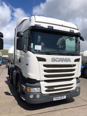 2014 SCANIA R440 Highline 6x2 Rear Lift Tractor Unit - 2