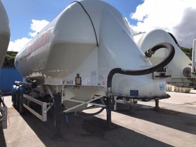 2015 Feldbinder 36m³ 2 Pot Belly Triaxle Tanker Trailer - 2