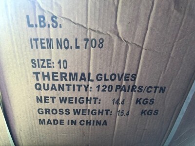 120 Pairs of Thermal Gloves - 3