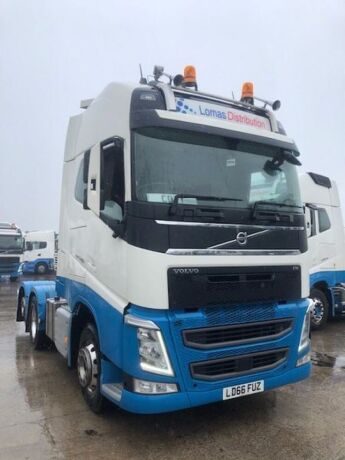 2016 VOLVO FH540 Tag Axle 6x2 Tractor Unit