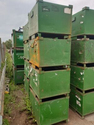 4 x Small Metal Stillage - 2