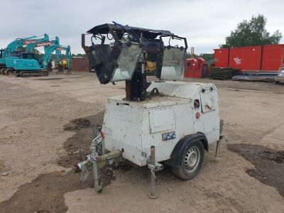 Sandhurst Single Axle Drawbar Lighting Tower Generator 2008 TL90 - 2