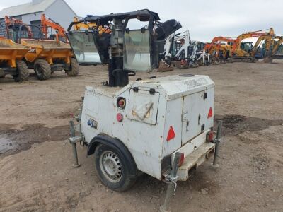 Sandhurst Single Axle Drawbar Lighting Tower Generator 2008 TL90 - 3