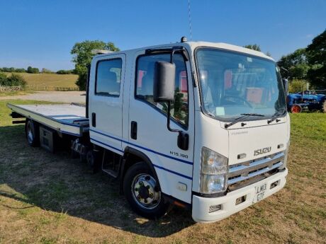 2013 Isuzu N75 190 Crew Cab Tilt & Slide - 6 Passenger