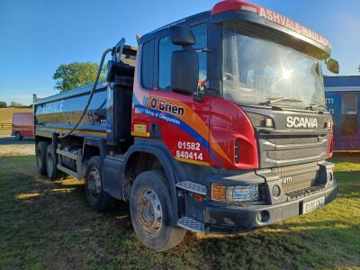 2016 Scania P410 8x4 Steel Body Tipper Thompsons Body - 2