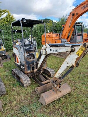 2017 Bobcat E17 Mini Digger - 4