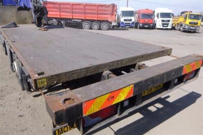 2008 MAN TGS 26 440 6x2 Rear Steer Drawbar Crane Flat - 27