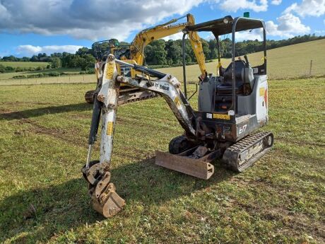 2017 Bobcat E17 Mini Digger