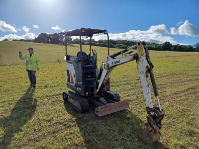 2017 Bobcat E17 Mini Digger - 2