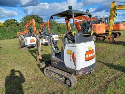 2017 Bobcat E17 Mini Digger - 3