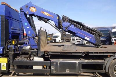 2008 MAN TGS 26 440 6x2 Rear Steer Drawbar Crane Flat - 32