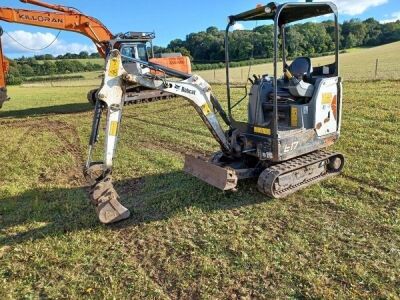 2017 Bobcat E17 Mini Digger