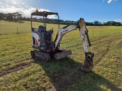 2017 Bobcat E17 Mini Digger - 2