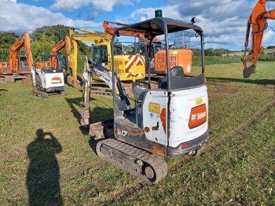 2017 Bobcat E17 Mini Digger - 5