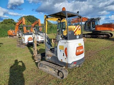 2017 Bobcat E17 Mini Digger - 2