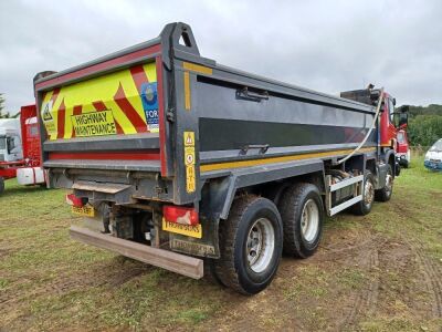 2016 Scania P410 8x4 Steel Body Tipper Thompsons Body - 3