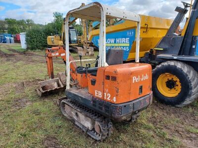 Pel Job EB12-4 Mini Digger - 3