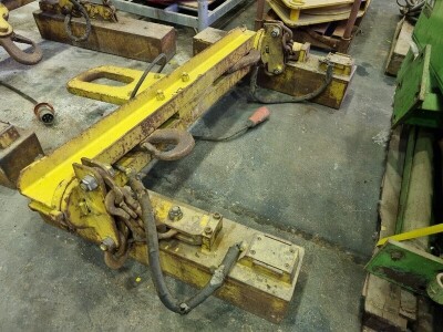 Crane Mounted Plate Lifting Magnet