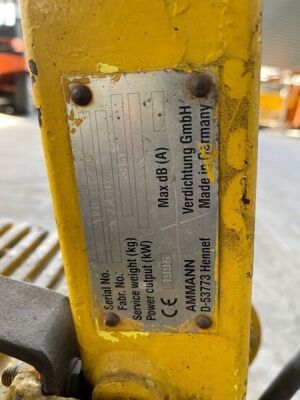 1996 Ammann AVH 4020 Compactor Plate - 5