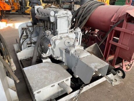 Deutz 4cyl Diesel Engine, Gearbox & Drive Shaft